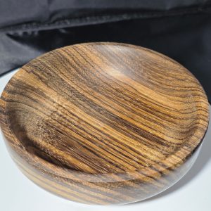 Handmade Zebrano Bowl (6")