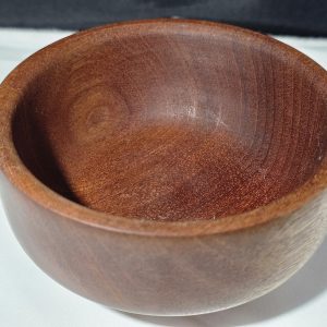 Handmade Sapele Bowl (5")