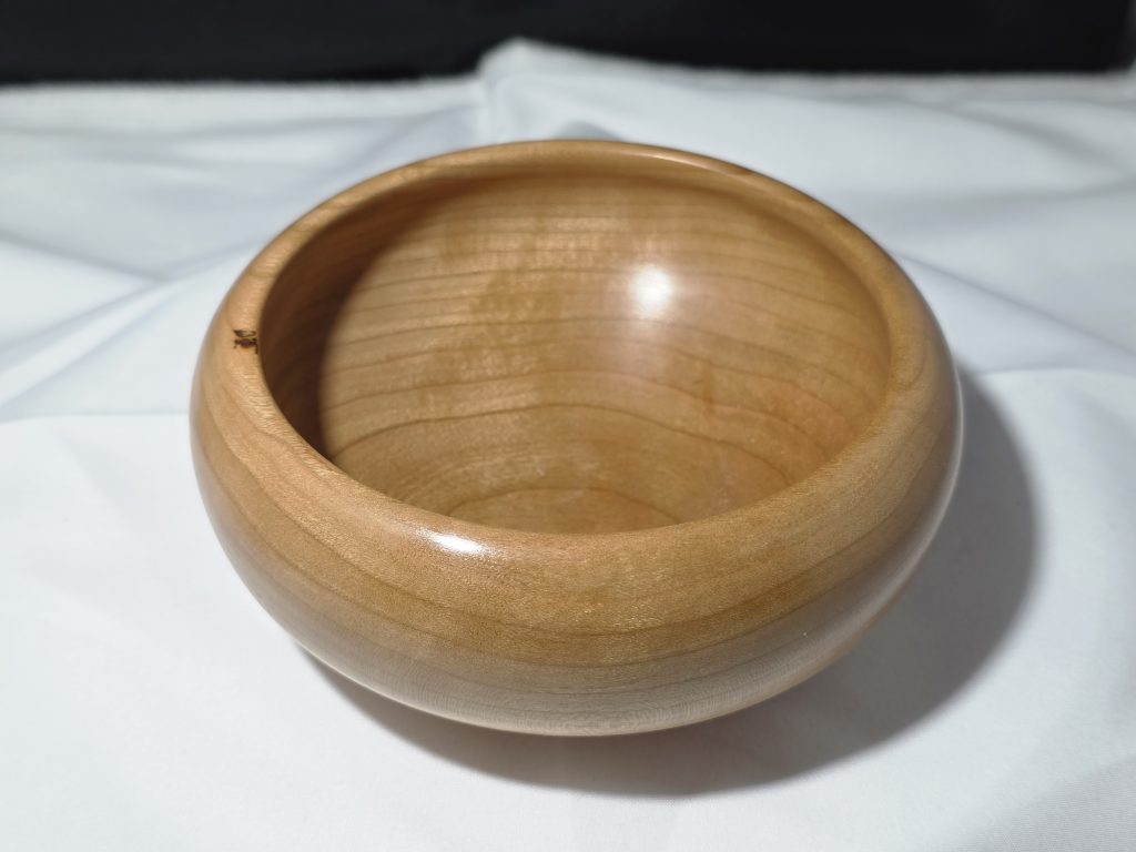 Handmade Cherry Wood Bowls (5")