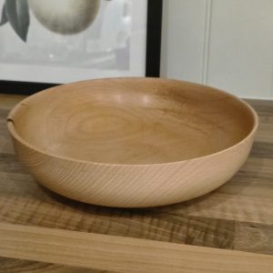 Handmade Cherry Wood Bowls (10")